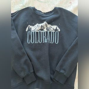 oversized colorado crewneck